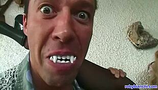 i can’t believe how jeannette la douce handles that huge cock