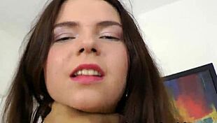 European Babe In Stockings Gets Drilled Anal