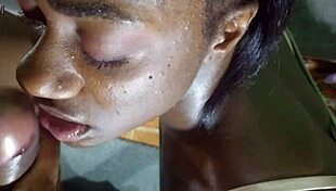 i saw fernanda chocolatte get her big ass fucked and take a bukakke on her face, oh man!