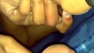 my friend sucking me off with wet blowjob skills