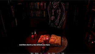 playing halloween with caitlyn in the rift, getting fucked