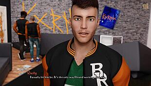 maya and josy are having fun with their toy in being a dik chick route 83