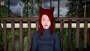 My new family explores big tits and ass in erotic hentai game