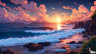 Vampire queen submits to a massive black cock in wild hentai domination.