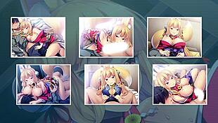 Detailed Sex Scenes With Fox Girl In Hentai Game Featuring Ejaculation And Play Part 2