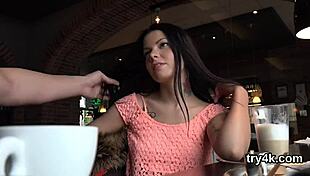 Erotic Cutie Sucks Cock In POV, Then Gets Her Pink Pussy Shagged Hardcore