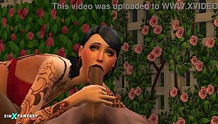 Blacklove In The Sims 4: Ulrikefaust Bent Over For Monster Cock Doggystyle