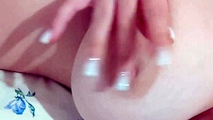 i love playing with my big tits every morning for the camera