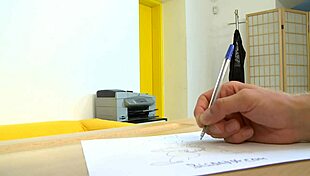 Detailed gay stripped sex scene with intense actions and roles