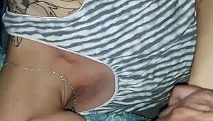 Dreaming slut gets fucked in homemade roleplay with skinny amateurs