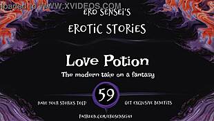 love potion erotic audio for women, orgasm and masturbation in pov reality