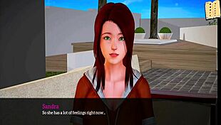 My new hentai family: brunette, redhead, milf with big tits and ass.