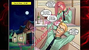 my old girlfriend turns out to be a whore with my friend in this cuckold anime