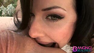 Veronica Avluv, the big tits milf, surrenders to intense anal pleasure and squirting orgasms