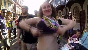 bourbon street afternoon flashing, gosh, i couldn’t stop showin’ off!