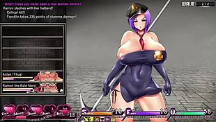 karryn faces prison challenges in level 2 hentai