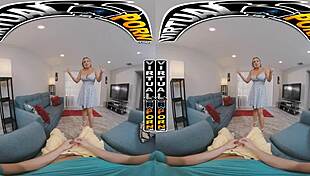 Virtual porn doing the fucking chores with stepmom carmela clutch vr integrating cougar big tits milf pov mother in law role