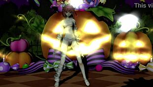 Mmd Happy Halloween Ibaraken Kasen Dance