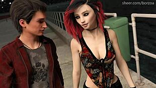 Rebel Teen Shows Off Ass And Titties To Stranger On Bus!