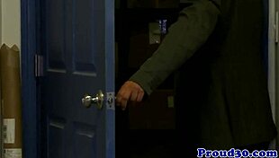 the gay teacher says, 'fuck my ass hard, trashman.'