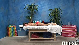 Massage porno session