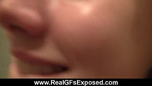 Wild Couple Fucks in Bathroom