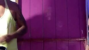 Hey, after changing her shower, I fucked the tasty mature woman with her big pussy and monster cock, wow! 😏💦