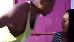 Hey, after changing her shower, I fucked the tasty mature woman with her big pussy and monster cock, wow! 😏💦