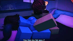 Goblin Seduced by Slutty Elf in Intense Roblox Roleplay.