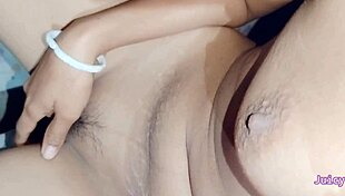 Home Alone Girl Fingers Her Shaved Pussy With Horny Intensity!