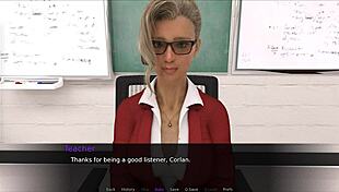 Let's Play Nudist School Part 13 With Blonde and Brunette