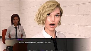 Let's Play Nudist School Part 13 With Blonde and Brunette