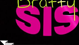 step sis, why are you getting me naked? you're my stepbrother, but i can't resist your petite brunette body with puffy nipples