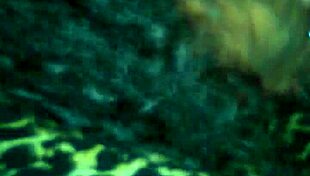 Mature ebony milf gives sloppy blowjob to monster bbc