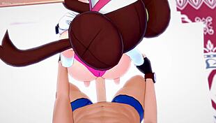 Rosa Nanci Pokemon Puso Su Traje De Baño Y Esta Lista Para Entrenar Follando Version Adulta