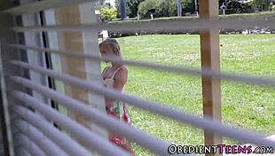 Kinky teen engages in rough activity