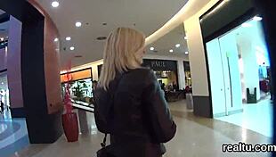 fantastic czech teen gets seduced in hypermarket and fucked in pov