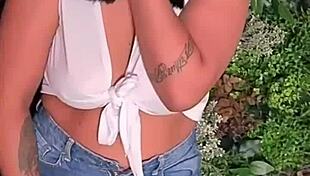 Big Tits Amateur Guides Naughty Ass Masturbation In Softcore Scene