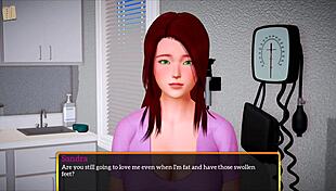 My new family explores homemade games with brunette and redhead amateurs