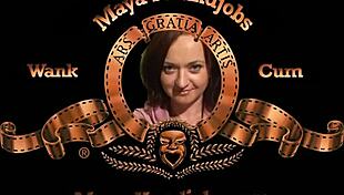 maya edges to a ruined orgasm in femdom handjob and blowjob cfnm cumshot