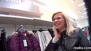 fantastic czech teen gets seduced in hypermarket and fucked in pov