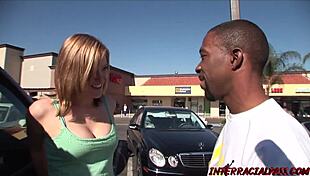 Hey, Naomi’s into free love with big black cocks! Those huge tits in action! 😍