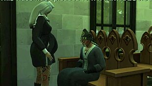 Detailed Scene Of Big Tits In A Church Environment.