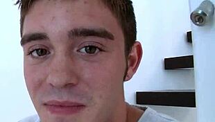 His First Monster Cock Brings Overwhelming Emotions During Gay Blowjob