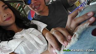 Sexy Petite Asian Babe Receives Blowjob and Intense Fucking in Hotel Room