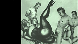 Intriguing Vintage Erotic Drawings From Antique Collections