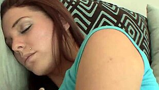 Kiera Winters and Maple Lee lick and touch each other.