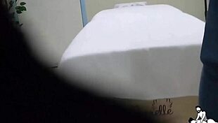 Hot wife can't resist masseur's touch during massage