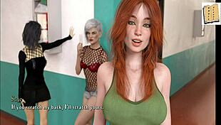 Being A Dik Chick Route 16 In 3D Anime Game