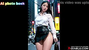 AI-generated photos rumored more erotic than live-action feature sexy teen tits.